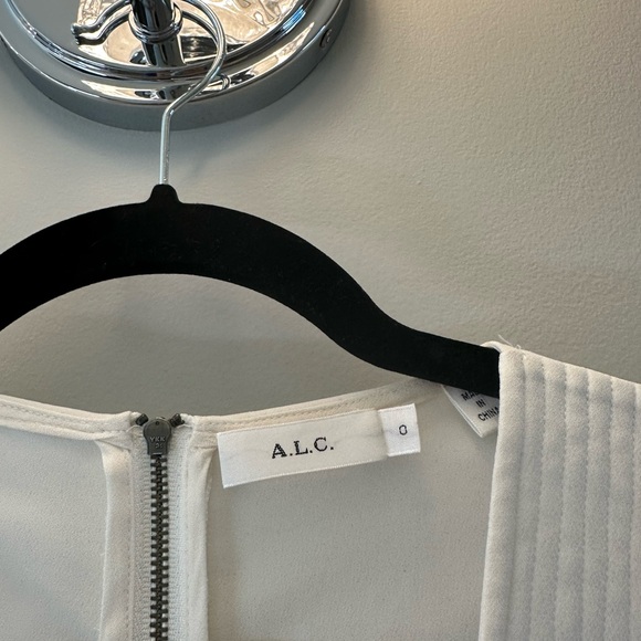 A.L.C White Peplum Top size XS - Picture 5 of 5